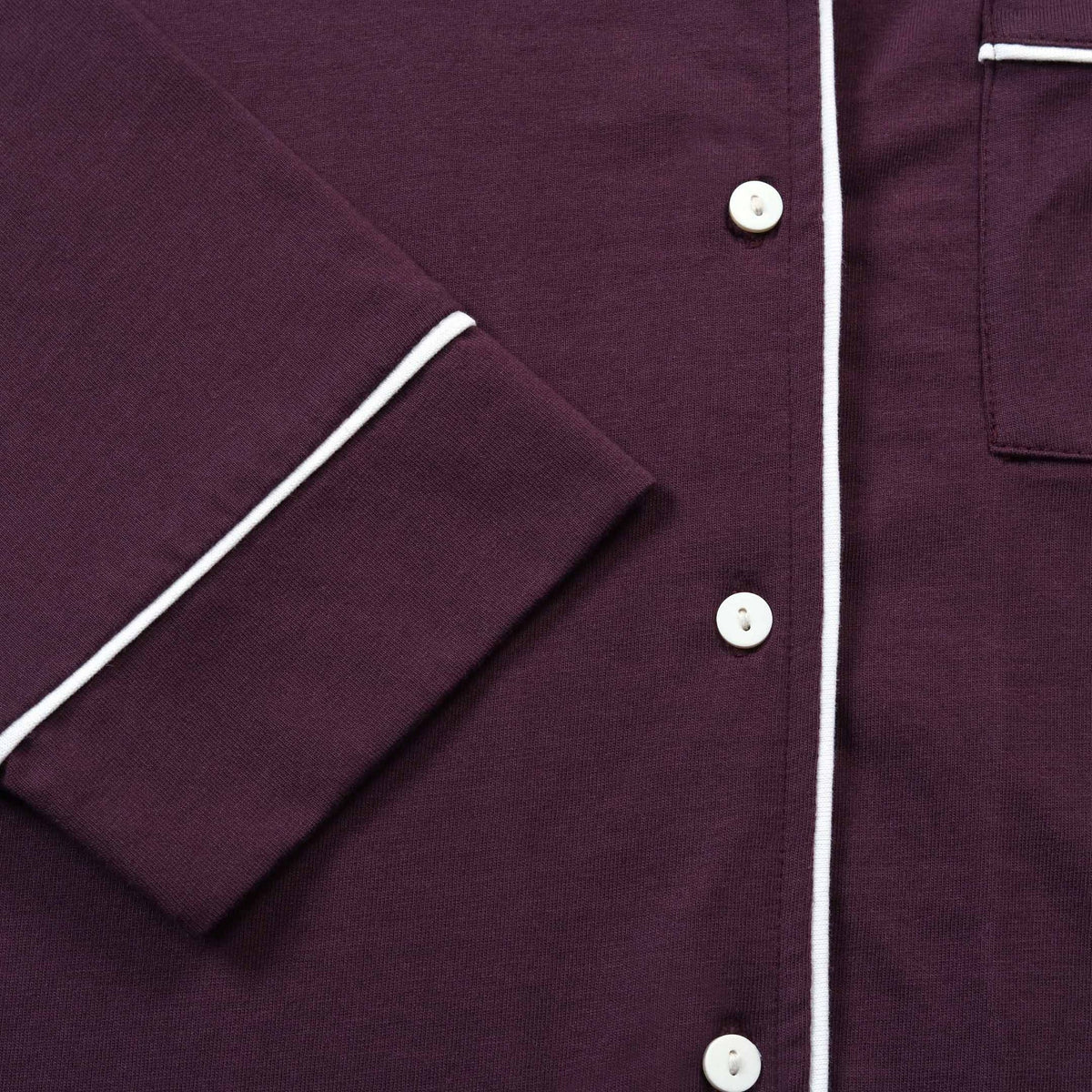 Solid Plum Lounge wear-2pc set