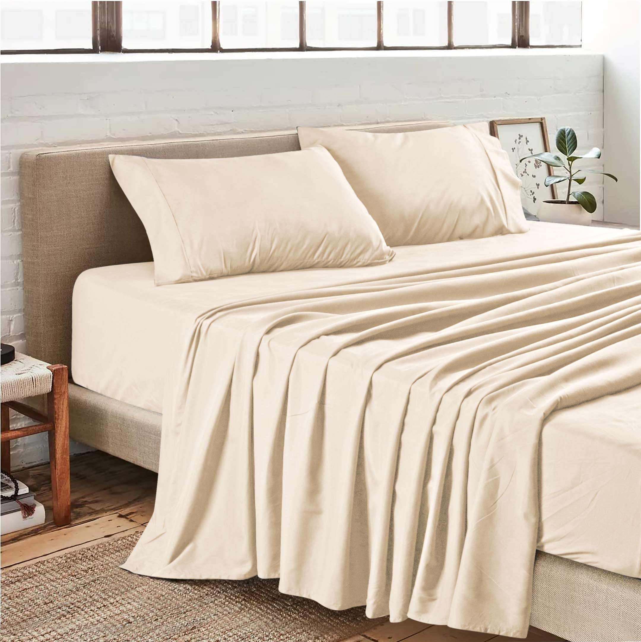 Plain Microfiber Sheet Set