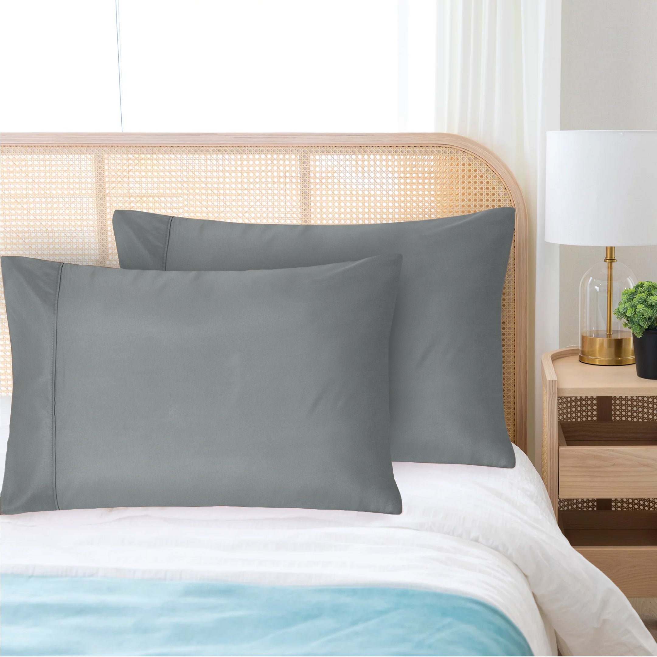 Microfiber Pillowcase Gray