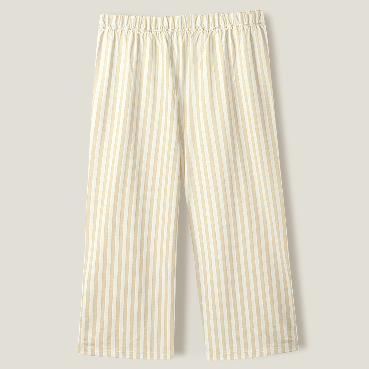 Beige Stripe Lounge wear- 2pc set