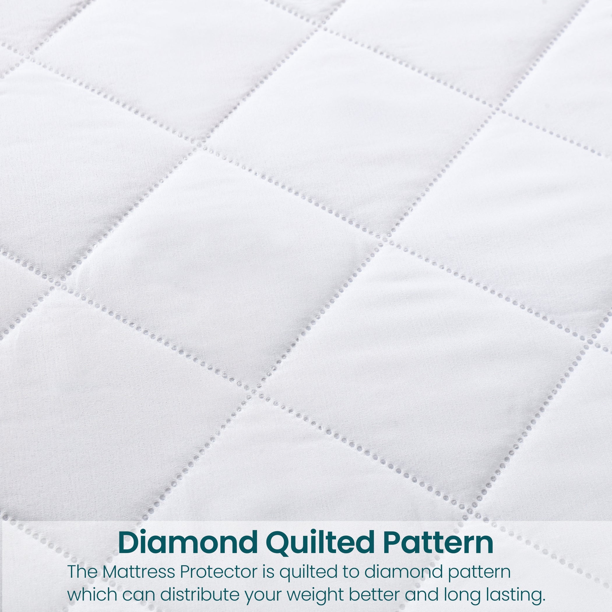 Waterproof Mattress Pad With Elastic Strap