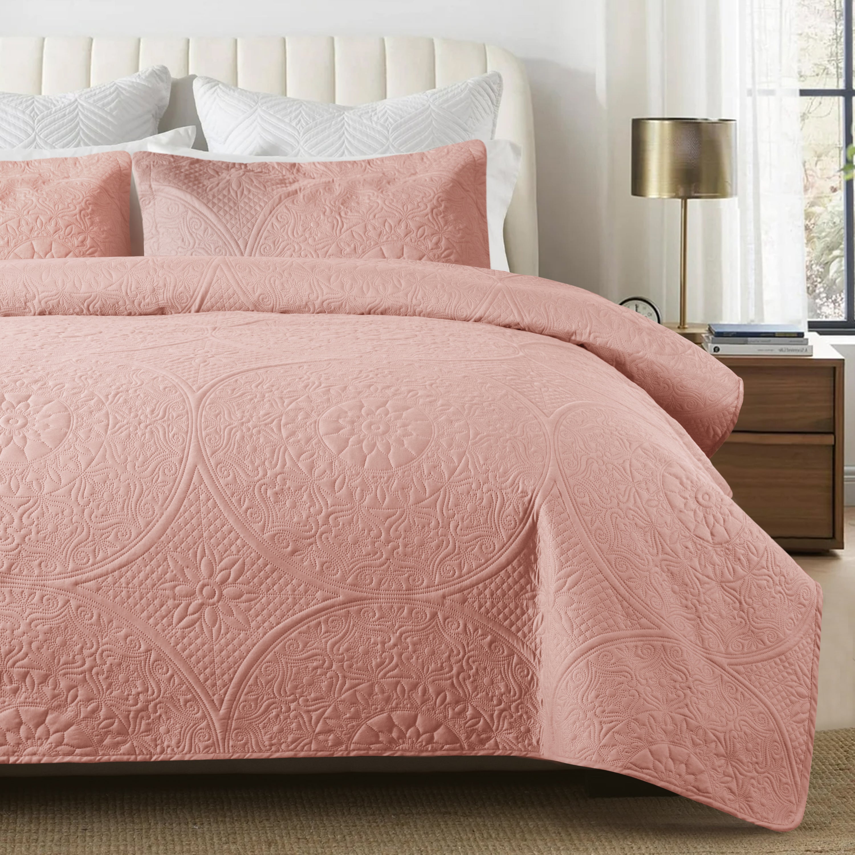 Quilt Bedding Set Floral Bedspread