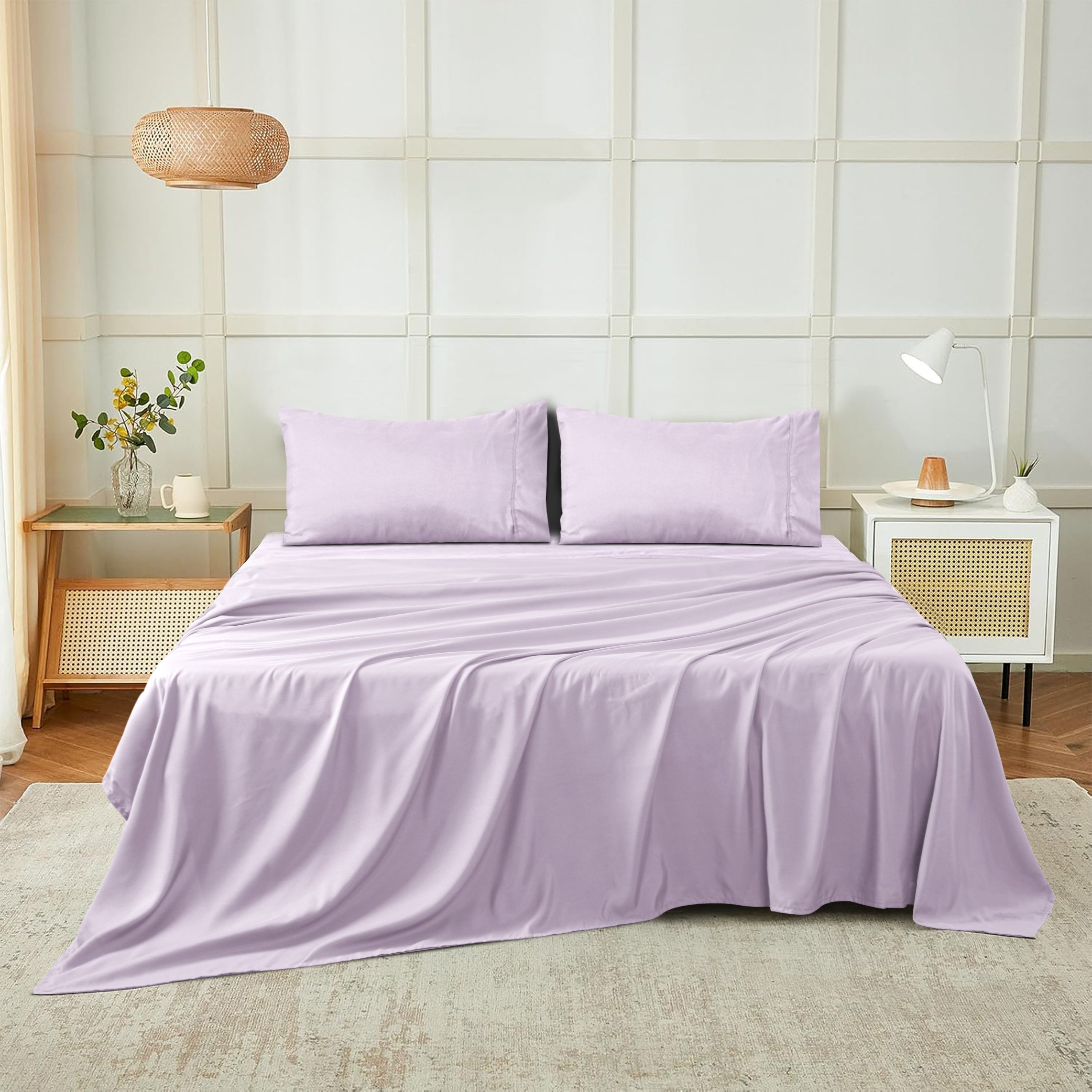 Plain Microfiber Sheet Set