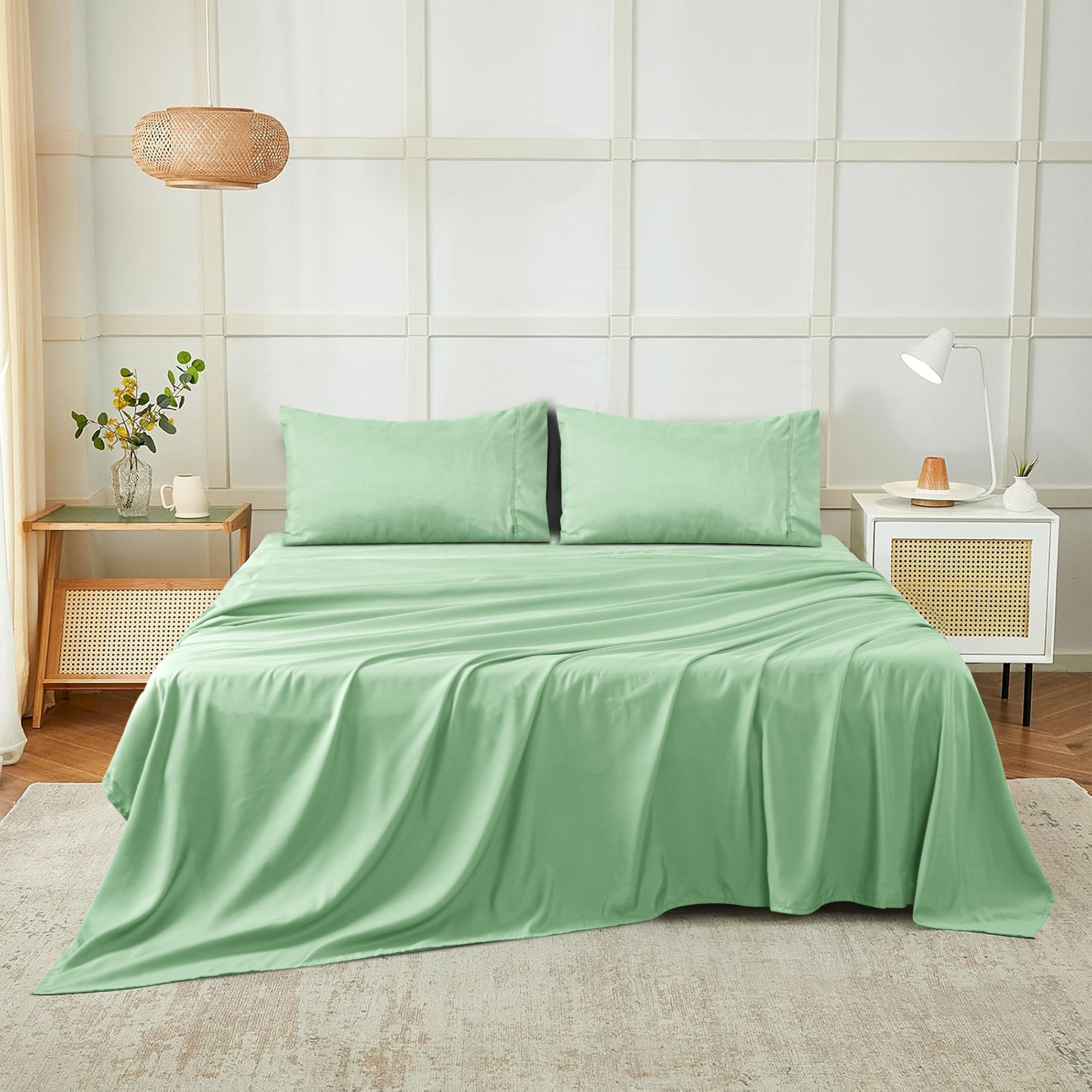 Plain Microfiber Sheet Set