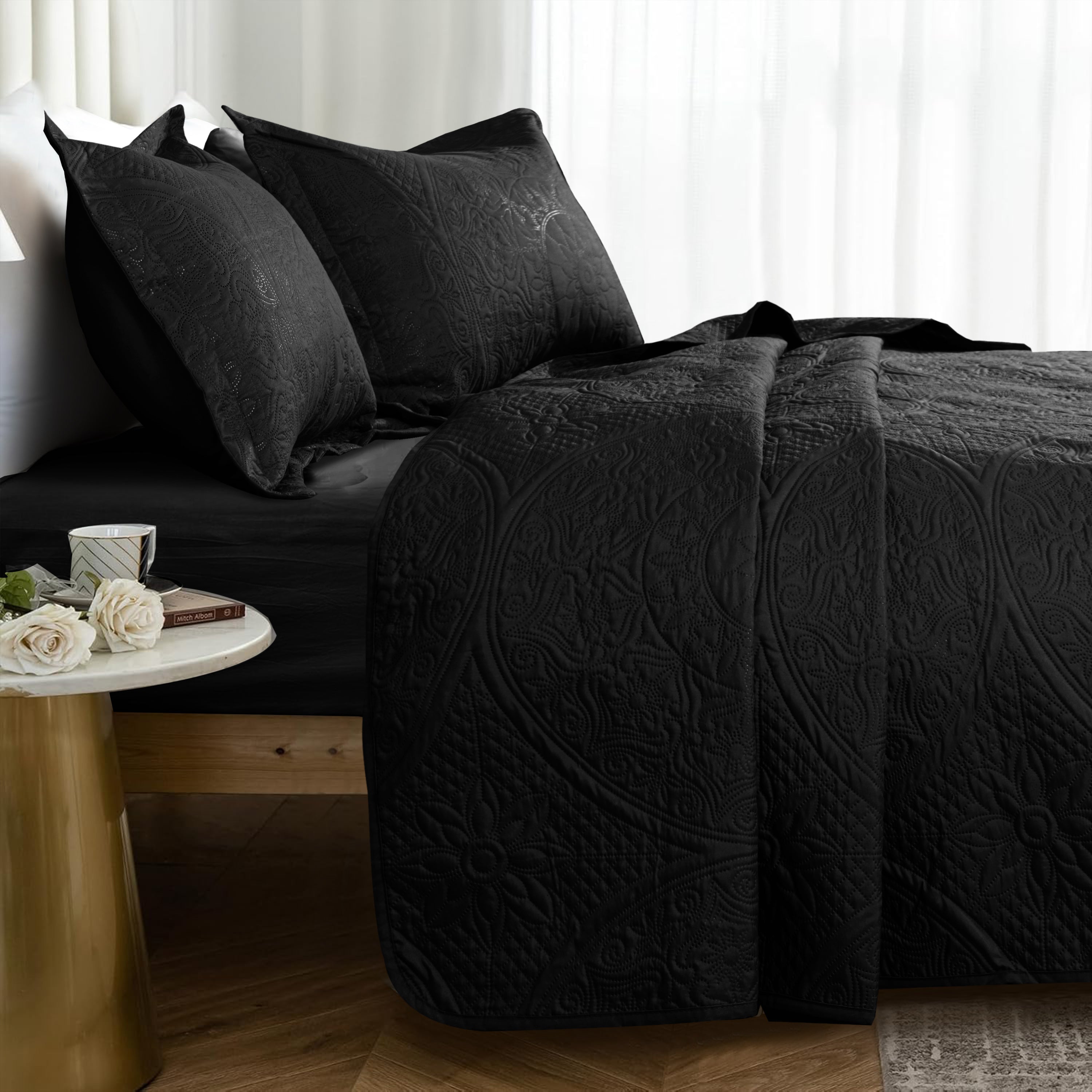 Quilt Bedding Set Floral Bedspread