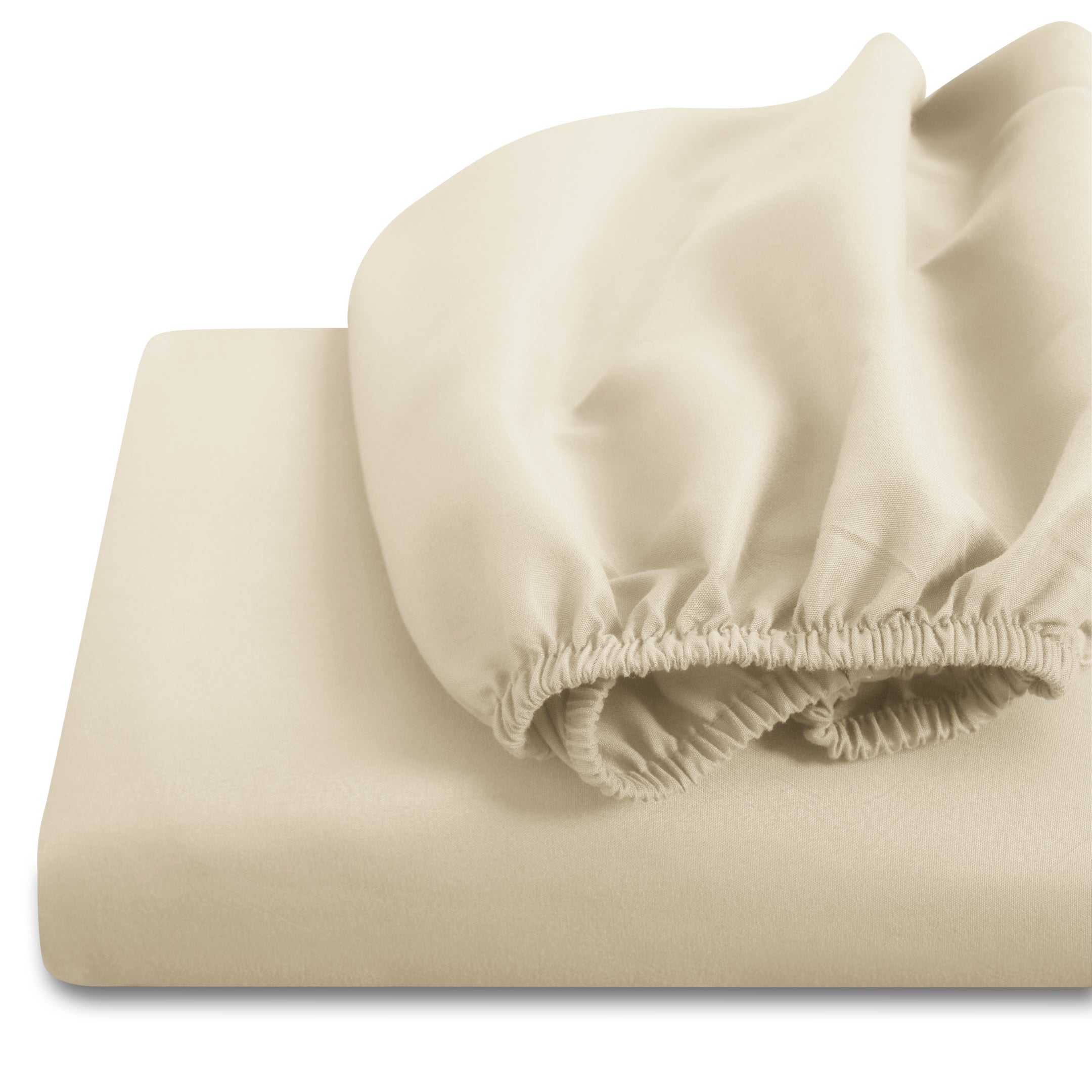 Premium Quality Fitted Sheet Cream