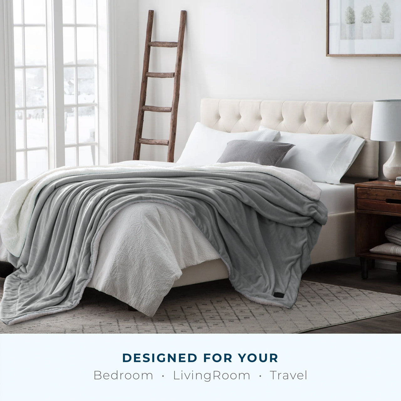 Ultra Soft Sherpa Blanket Twin