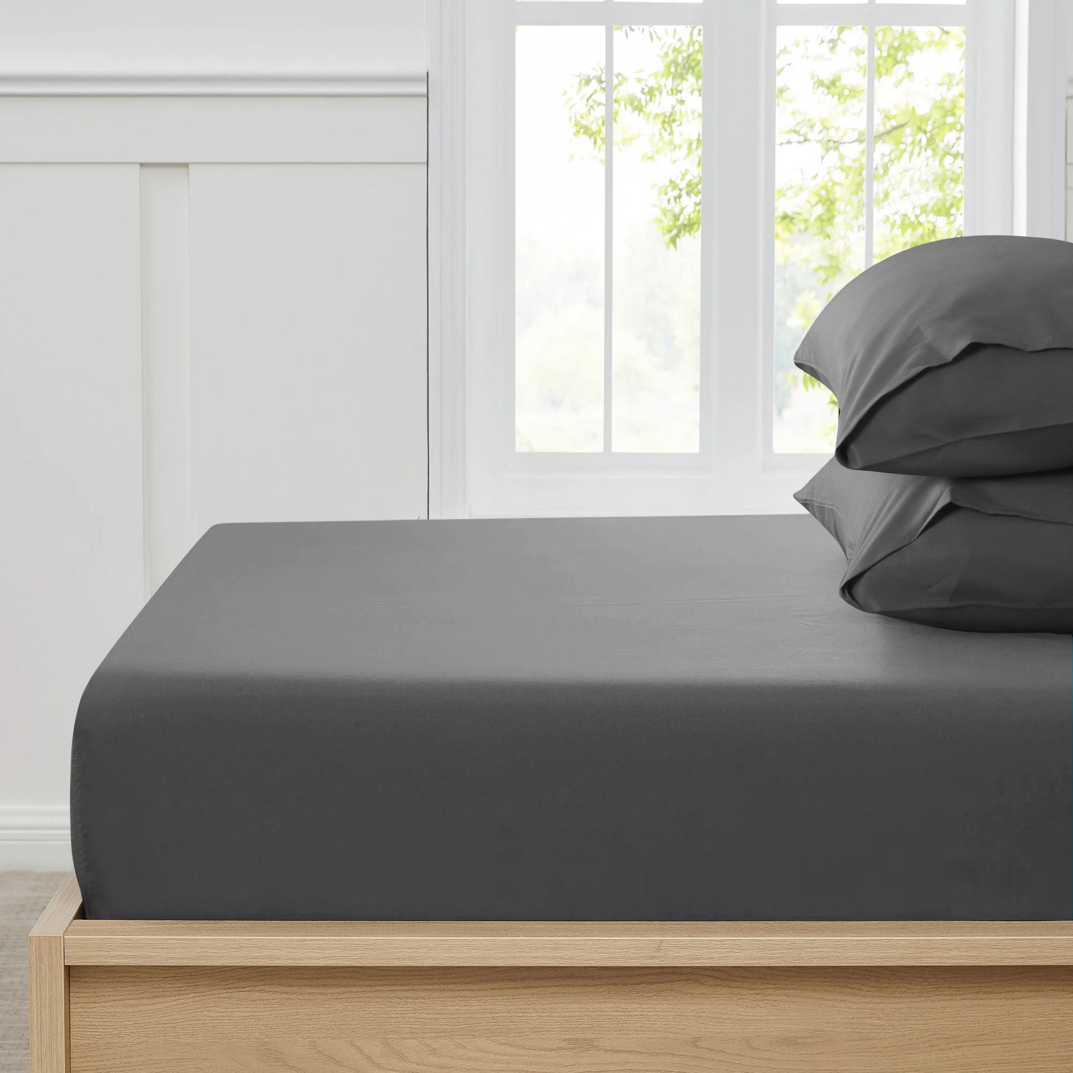 Premium Quality Fitted Sheet Grey