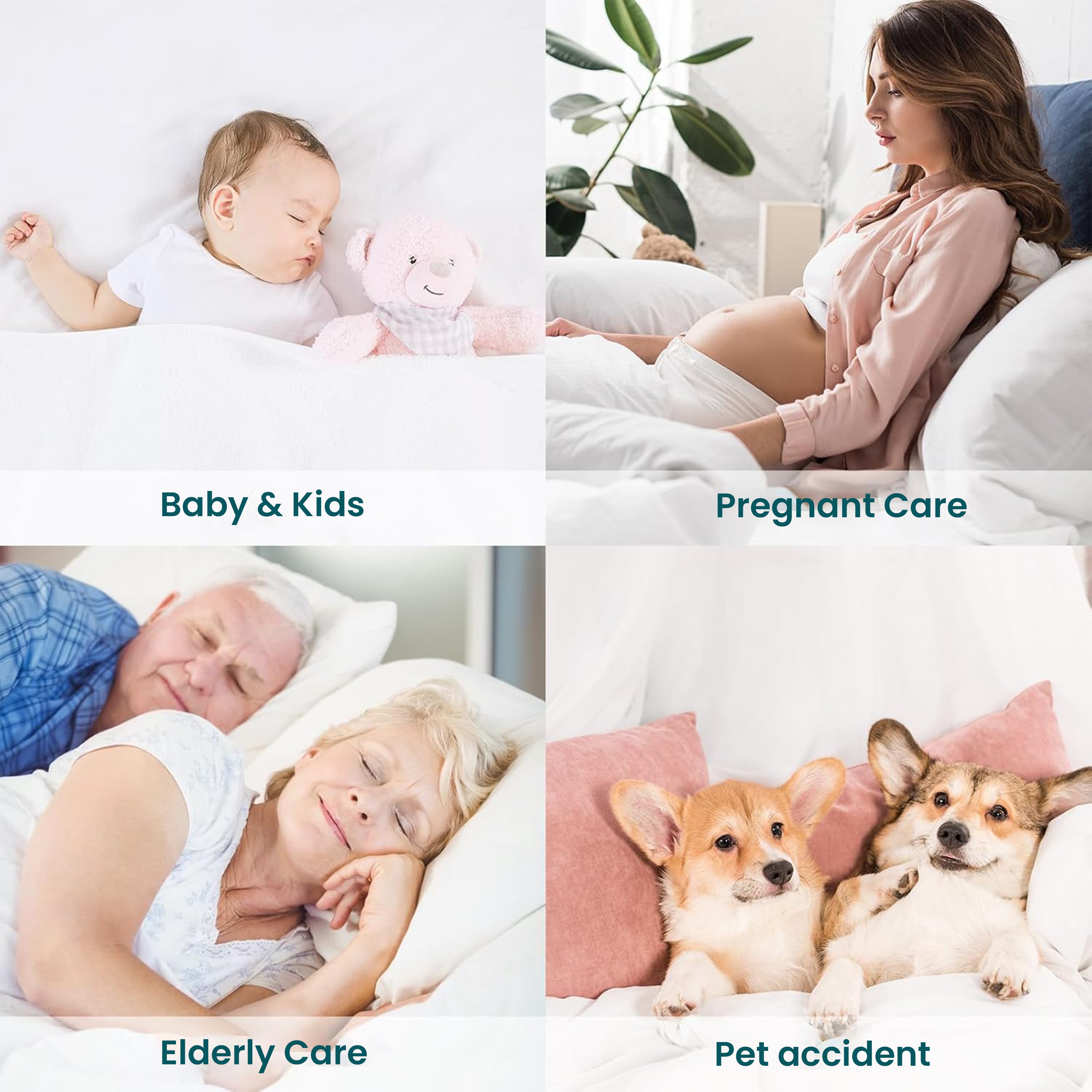 Deep Pocket Waterproof Mattress Pad